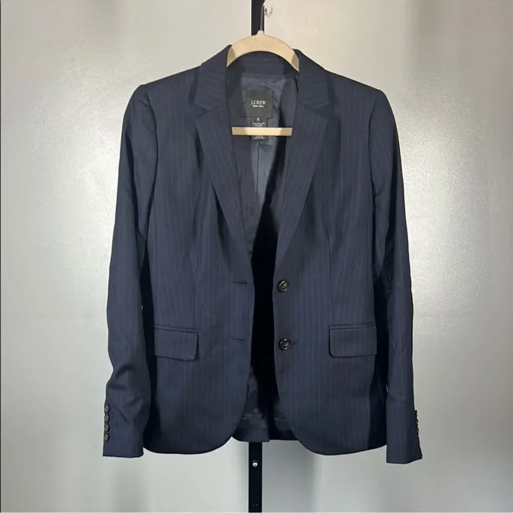 J.Crew Women’s Pinstriped Blazer